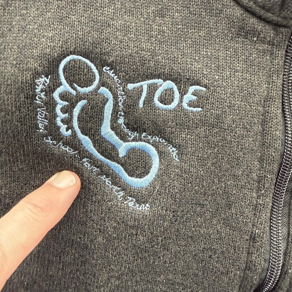Patagonia Better Sweater Vest Mens Large Black Fleece Full Zip TOE Logo Pockets - Picture 3 of 10